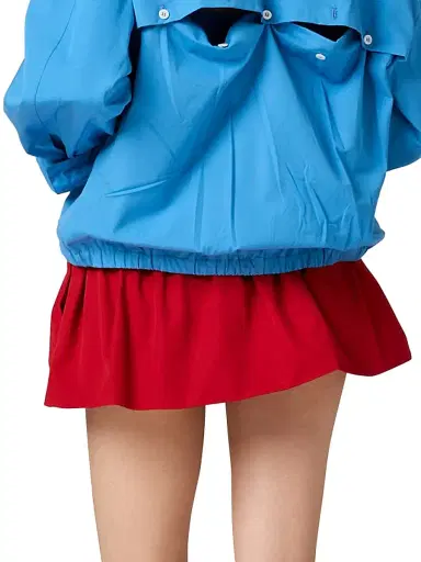 Miu Miu Women's Poplin Miniskirt - Red | Thumbnail 4 Miu Miu Women's Poplin Miniskirt - Red | Thumbnail 4