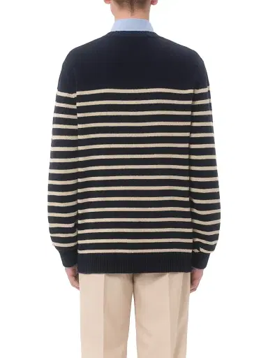 Valentino Garavani Men's Wool Sweater with Jacquard Motif | Thumbnail 5