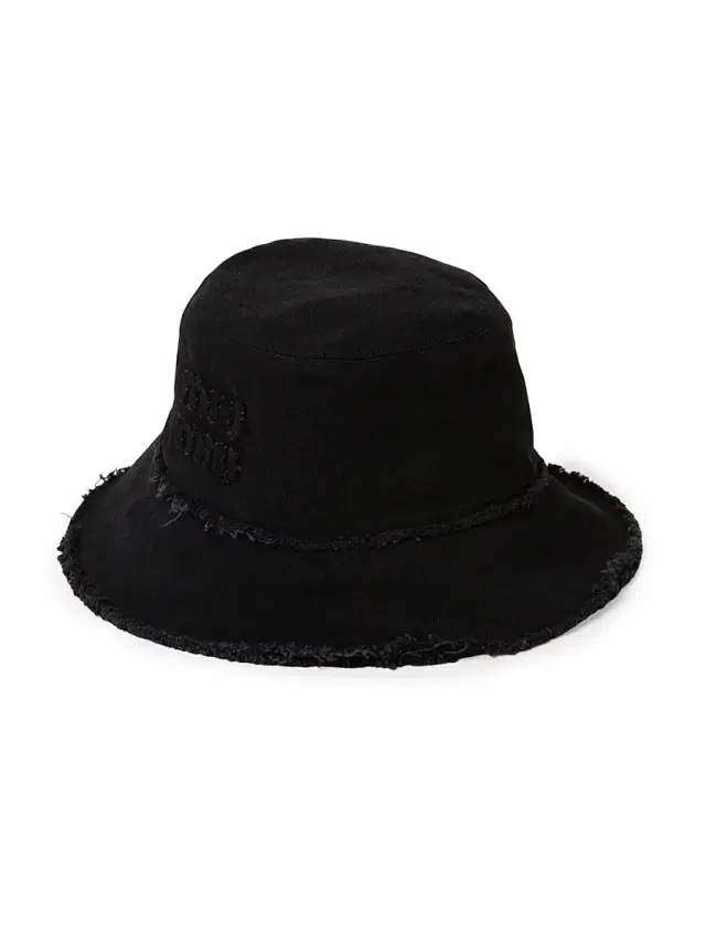Women's Denim Bucket Hat - Black