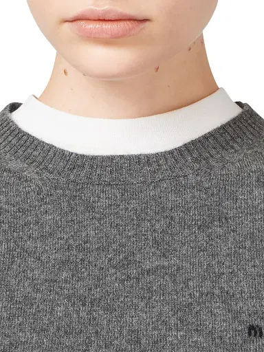 Miu Miu Women's Cashmere Sweater | Thumbnail 4 Miu Miu Women's Cashmere Sweater | Thumbnail 4