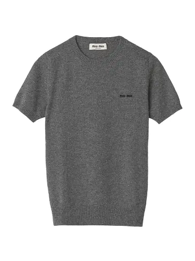 Miu Miu Women's Cashmere Sweater | Thumbnail 1 Miu Miu Women's Cashmere Sweater | Thumbnail 1
