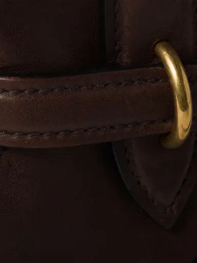 Miu Miu Women's Aventure Nappa Leather Top-Handle Bag - Dark Brown | Thumbnail 6