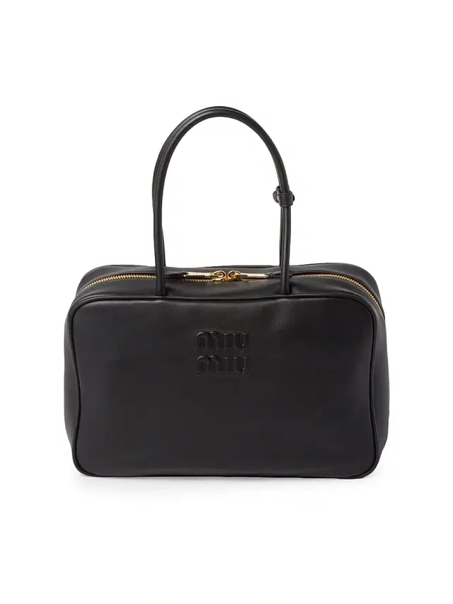 Miu Miu Women's Leather Beau Shoulder Bag - Black