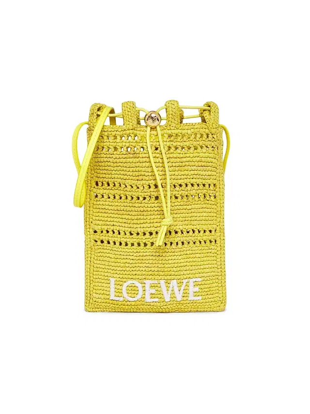 Women's x Paula's Ibiza Raffia Crossbody Bag - Yellow
