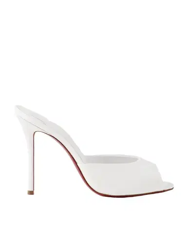 Christian Louboutin Me Dolly 100 Patent-leather Mules | Thumbnail 1 Christian Louboutin Me Dolly 100 Patent-leather Mules | Thumbnail 1