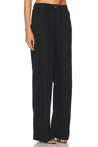 EB Denim Eddie Bowed Linen Pant | Thumbnail 4 EB Denim Eddie Bowed Linen Pant | Thumbnail 4