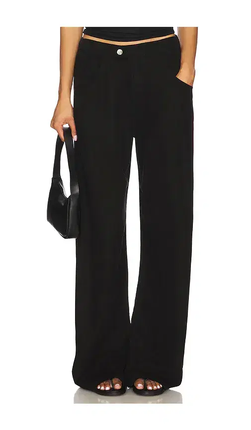 EB Denim Eddie Bowed Linen Pant
