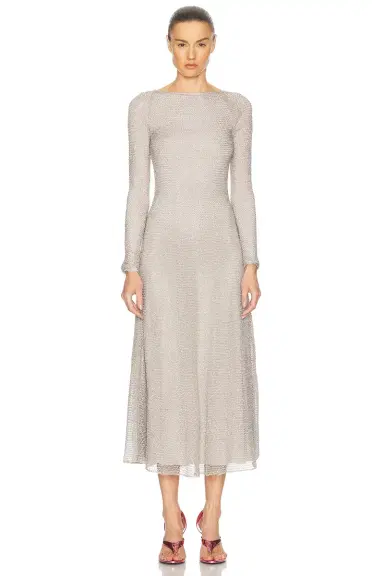 Alaïa Long Chain Dress | Thumbnail 1 Alaïa Long Chain Dress | Thumbnail 1