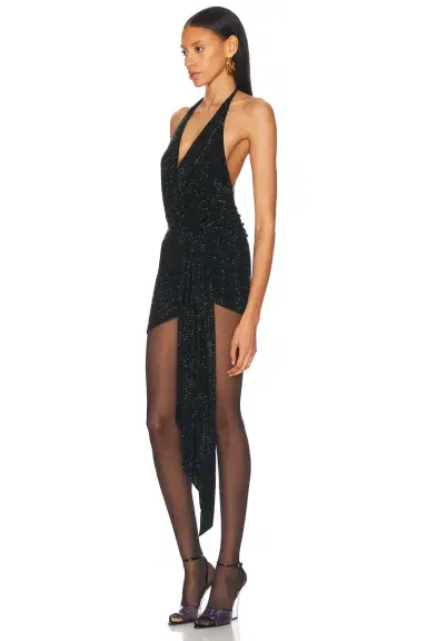 Alexandre Vauthier Macro Crystal Mini Dress | Thumbnail 3 Alexandre Vauthier Macro Crystal Mini Dress | Thumbnail 3