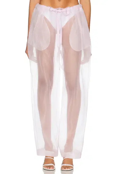 KHAITE Trenton Organza Pant | Thumbnail 1 KHAITE Trenton Organza Pant | Thumbnail 1