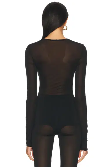 Alexandre Vauthier Long Sleeve Top | Thumbnail 3 Alexandre Vauthier Long Sleeve Top | Thumbnail 3