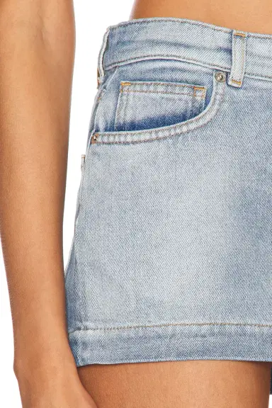 Alexandre Vauthier Denim Mini Skirt | Thumbnail 6