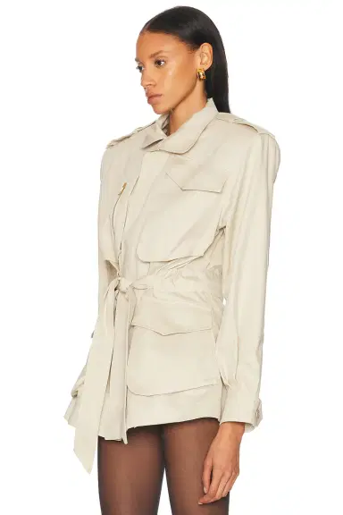 Alexandre Vauthier Cotton Tailoring Jacket | Thumbnail 3 Alexandre Vauthier Cotton Tailoring Jacket | Thumbnail 3