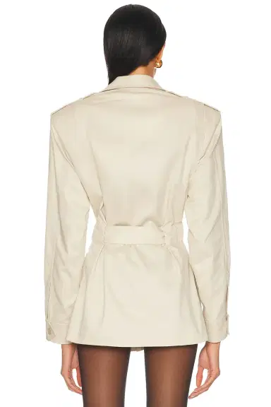 Alexandre Vauthier Cotton Tailoring Jacket | Thumbnail 4 Alexandre Vauthier Cotton Tailoring Jacket | Thumbnail 4