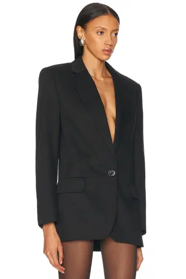 Alexandre Vauthier Cotton Tailoring Blazer | Thumbnail 2 Alexandre Vauthier Cotton Tailoring Blazer | Thumbnail 2