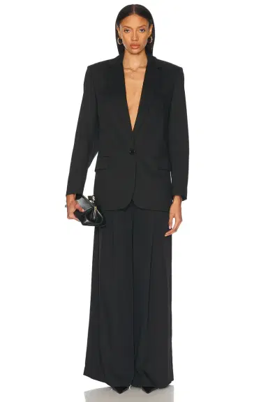 Alexandre Vauthier Satin Tailoring Blazer | Thumbnail 4