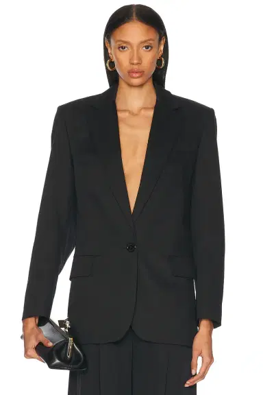 Alexandre Vauthier Satin Tailoring Blazer | Thumbnail 1