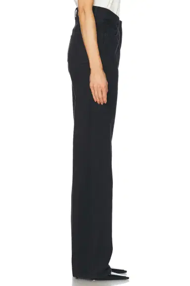 Saint Laurent High Waisted Wide Leg Jeans | Thumbnail 3 Saint Laurent High Waisted Wide Leg Jeans | Thumbnail 3