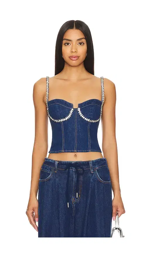 superdown Ash Bustier Top