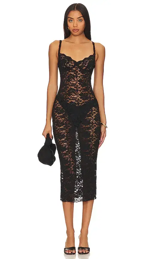 superdown Nada Sheer Dress