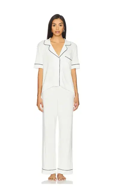 Eberjey Gisele Short Sleeve Long Pj Set | Thumbnail 1