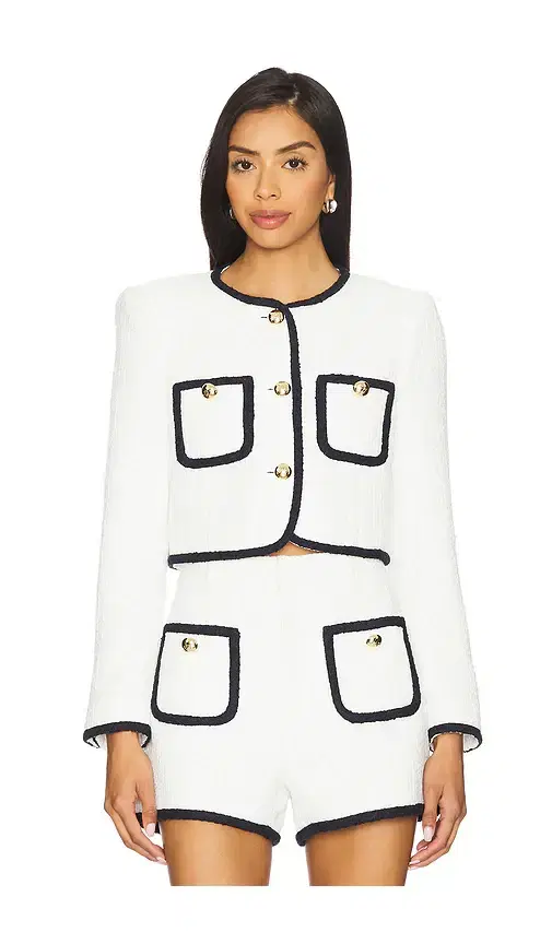 Cinq a Sept Contrast Auden Jacket
