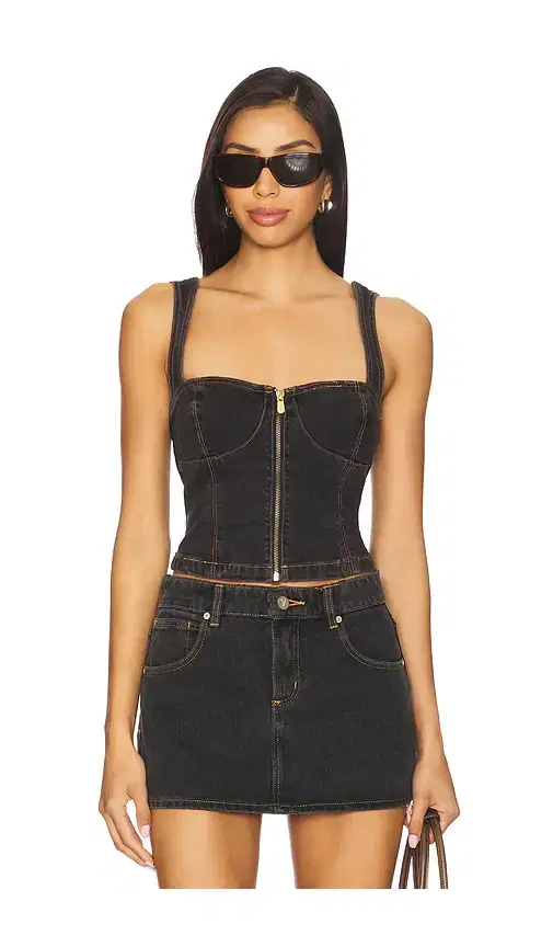 Cara Denim Top