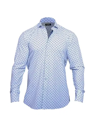Maceoo Men's Einstein Resistance Shirt - Blue | Thumbnail 1 Maceoo Men's Einstein Resistance Shirt - Blue | Thumbnail 1