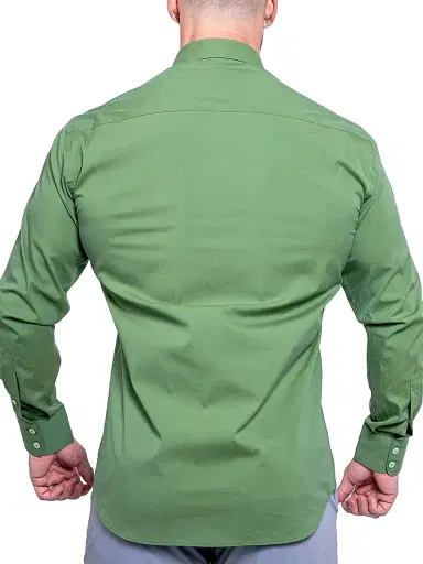 Maceoo Men's Einstein Aristocrat Luxe Stretch Shirt - Green - Size XXXXL | Thumbnail 4