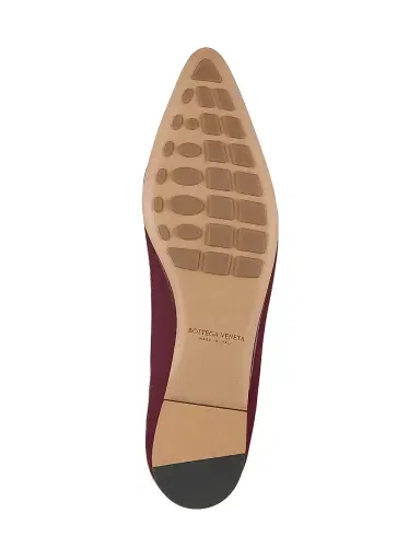 Bottega Veneta Women's Pointed-Toe Patent Leather Ballet Flats | Thumbnail 5