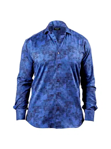 Maceoo Men's Einstein Resistance Shirt - Blue | Thumbnail 1 Maceoo Men's Einstein Resistance Shirt - Blue | Thumbnail 1