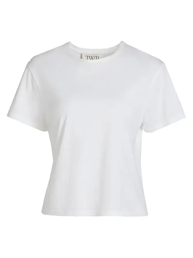 TWP Women's His Jersey Crewneck Tee - White