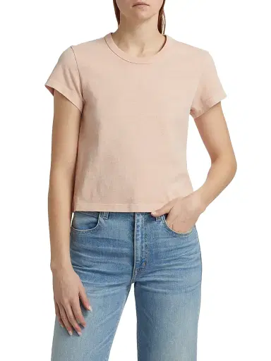 SLVRLAKE Women's Easy Cotton Jersey T-Shirt - Desert Rose - Size Large | Thumbnail 3 SLVRLAKE Women's Easy Cotton Jersey T-Shirt - Desert Rose - Size Large | Thumbnail 3