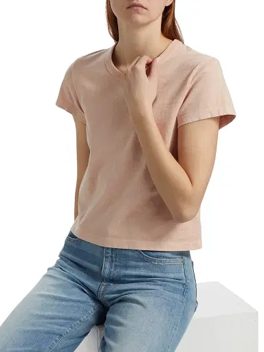 SLVRLAKE Women's Easy Cotton Jersey T-Shirt - Desert Rose - Size Large | Thumbnail 6 SLVRLAKE Women's Easy Cotton Jersey T-Shirt - Desert Rose - Size Large | Thumbnail 6
