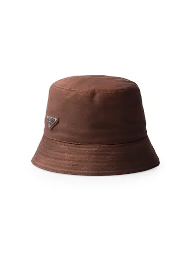 Prada Men's Cotton Bucket Hat | Thumbnail 1 Prada Men's Cotton Bucket Hat | Thumbnail 1