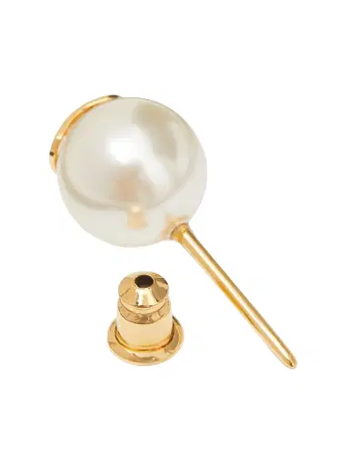 Valentino Garavani Women's VLogo Signature Earrings With Pearls - White | Thumbnail 5