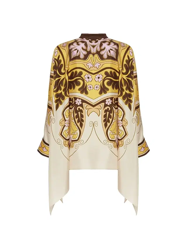 La DoubleJ Women's Foulard Shirt - Spells Place Yellow