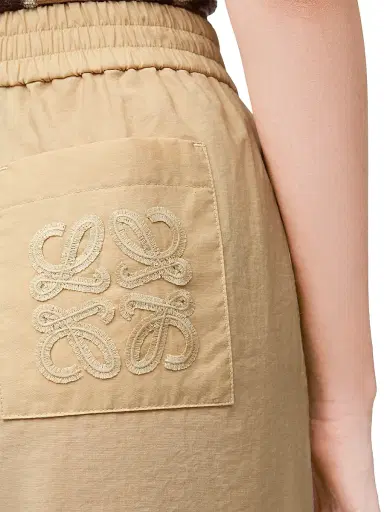 LOEWE Women's x Paula's Ibiza Wide-Leg Crop Trousers - Light Beige | Thumbnail 5 LOEWE Women's x Paula's Ibiza Wide-Leg Crop Trousers - Light Beige | Thumbnail 5