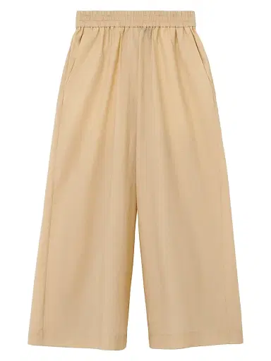 LOEWE Women's x Paula's Ibiza Wide-Leg Crop Trousers - Light Beige | Thumbnail 1 LOEWE Women's x Paula's Ibiza Wide-Leg Crop Trousers - Light Beige | Thumbnail 1