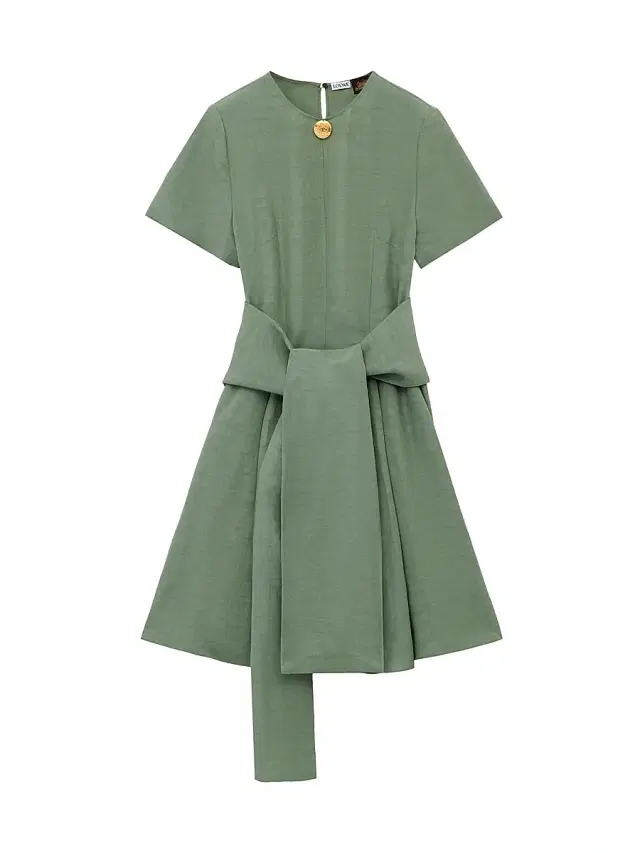 Women's x Paula's Ibiza Pebble Pleated Dress - Sage