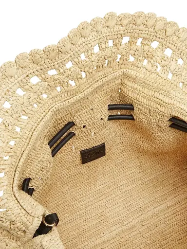 Loewe Women's x Paula's Ibiza Flamenco Raffia Clutch | Thumbnail 5 Loewe Women's x Paula's Ibiza Flamenco Raffia Clutch | Thumbnail 5