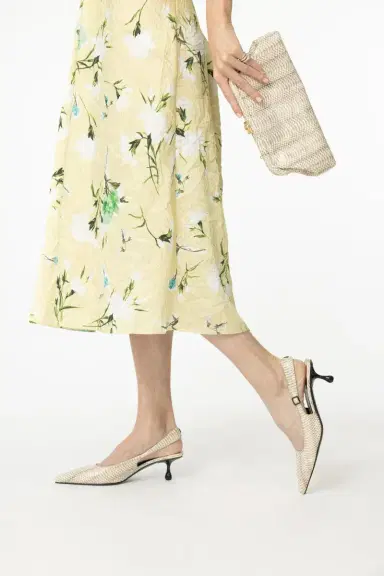 Jimmy Choo Amel Slingback Pump - Roccia | Thumbnail 3