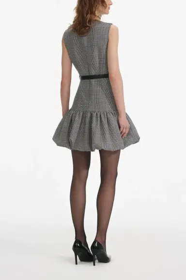 Self-Portrait Prince Of Wales Dress | Thumbnail 5