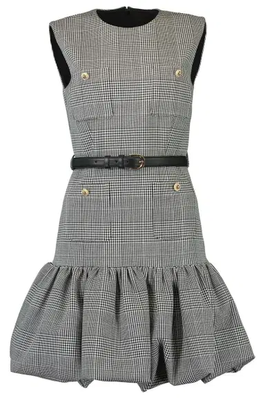 Self-Portrait Prince Of Wales Dress | Thumbnail 1