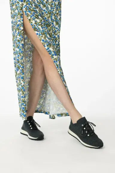 Jimmy Choo Veles Sneaker - Black Mix | Thumbnail 3