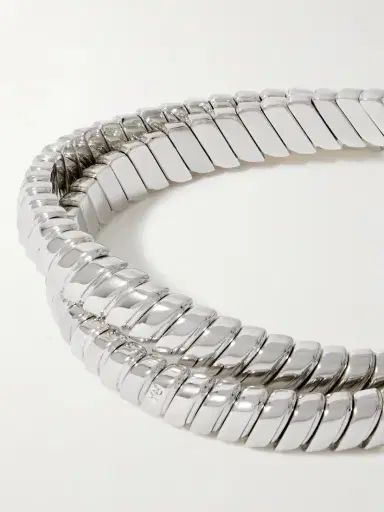 Roxanne Assoulin Double Cobra Silver-tone Bracelet | Thumbnail 4 Roxanne Assoulin Double Cobra Silver-tone Bracelet | Thumbnail 4