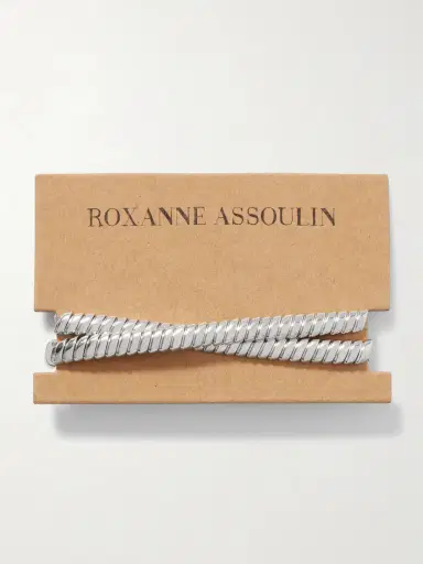Roxanne Assoulin Double Cobra Silver-tone Bracelet | Thumbnail 5 Roxanne Assoulin Double Cobra Silver-tone Bracelet | Thumbnail 5