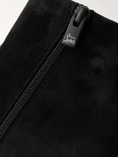 Christian Louboutin Turela 85 Suede Ankle Boots | Thumbnail 4 Christian Louboutin Turela 85 Suede Ankle Boots | Thumbnail 4