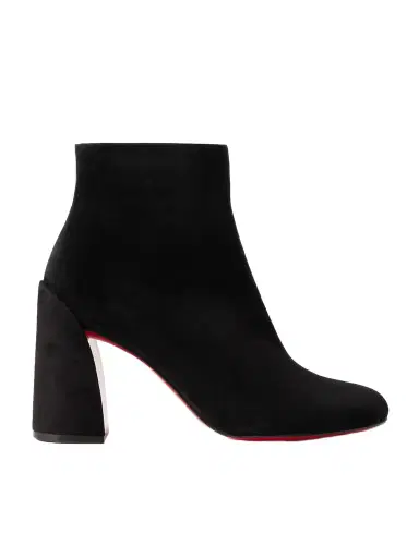 Christian Louboutin Turela 85 Suede Ankle Boots | Thumbnail 1 Christian Louboutin Turela 85 Suede Ankle Boots | Thumbnail 1