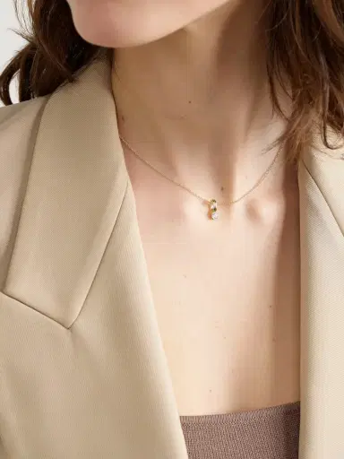STONE AND STRAND Flow 14-karat Gold Diamond Necklace | Thumbnail 2 STONE AND STRAND Flow 14-karat Gold Diamond Necklace | Thumbnail 2